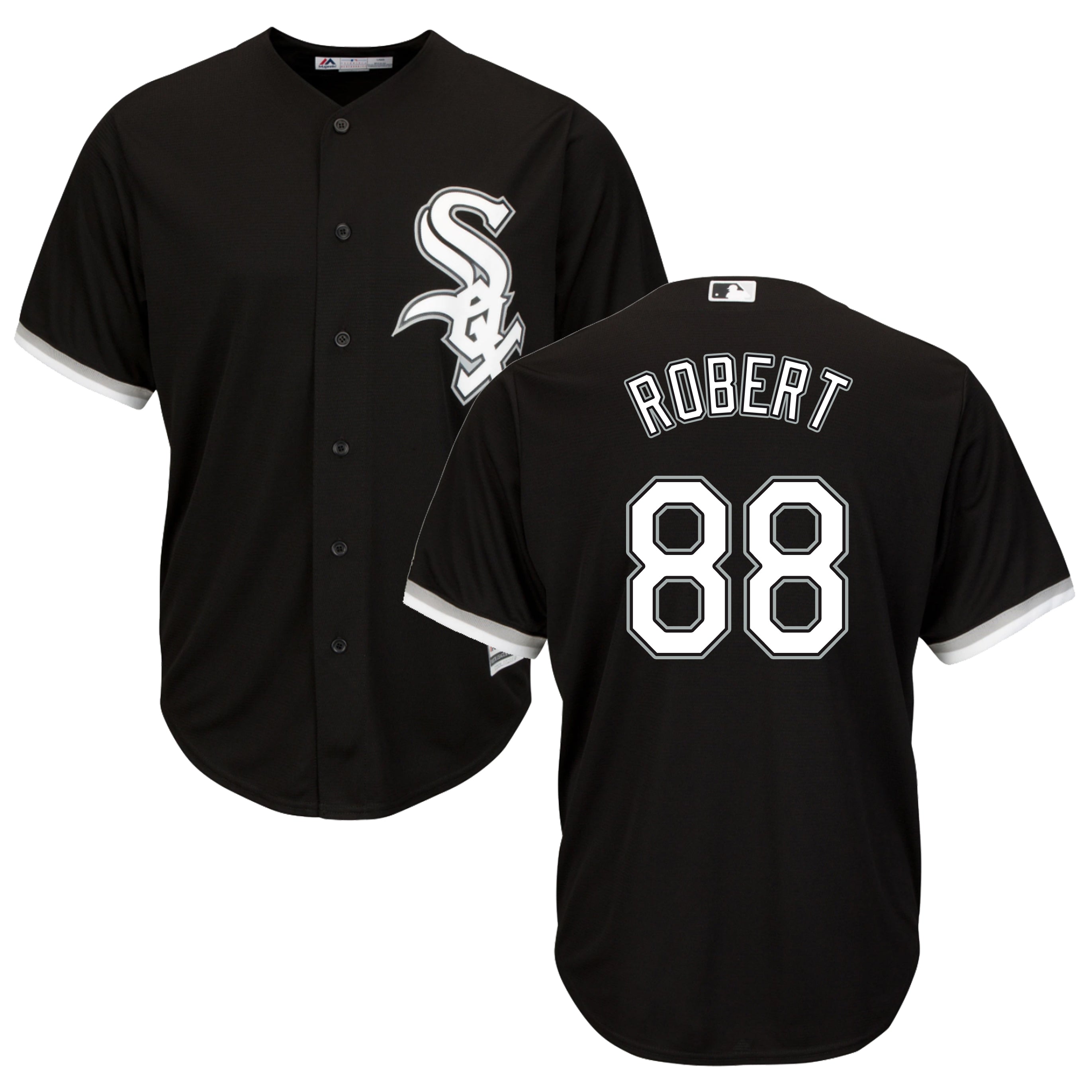 Luis Robert Signed Chicago White Sox Nike MLB Replica Pinstripe Jersey –