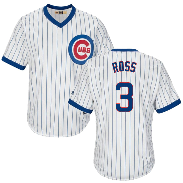 RON SANTO Chicago Cubs Majestic Cooperstown Throwback Away Baseball Jersey  - Custom Throwback Jerseys