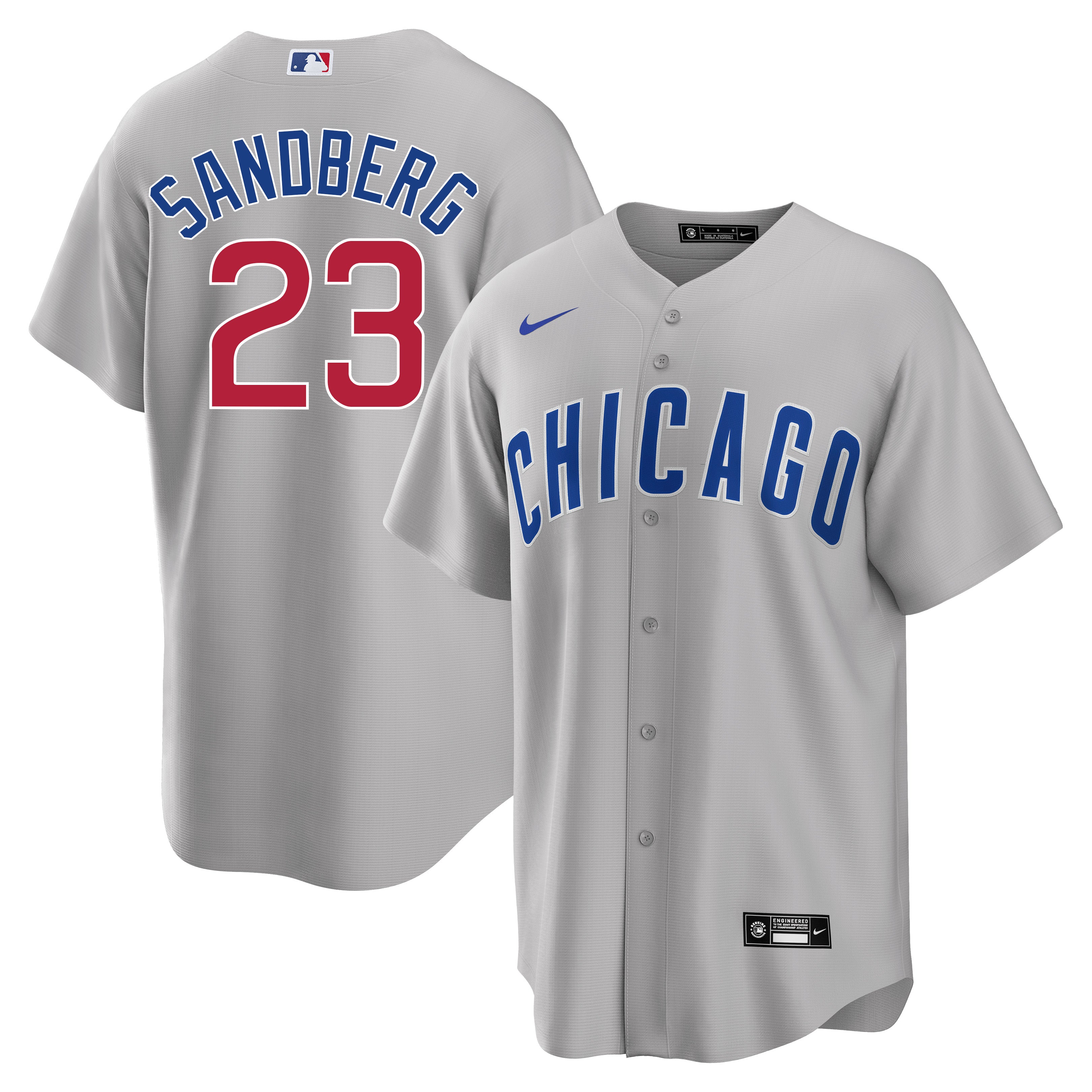 Ryne Sandberg Chicago Cubs Home Button Down Jersey – Best Sports