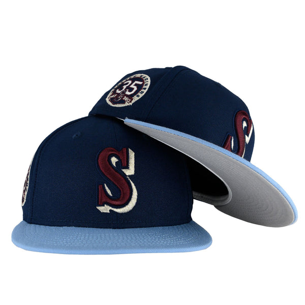 Seattle Mariners Soft Yellow 30th Anniversary New Era 59FIFTY Fitted H -  Clark Street Sports