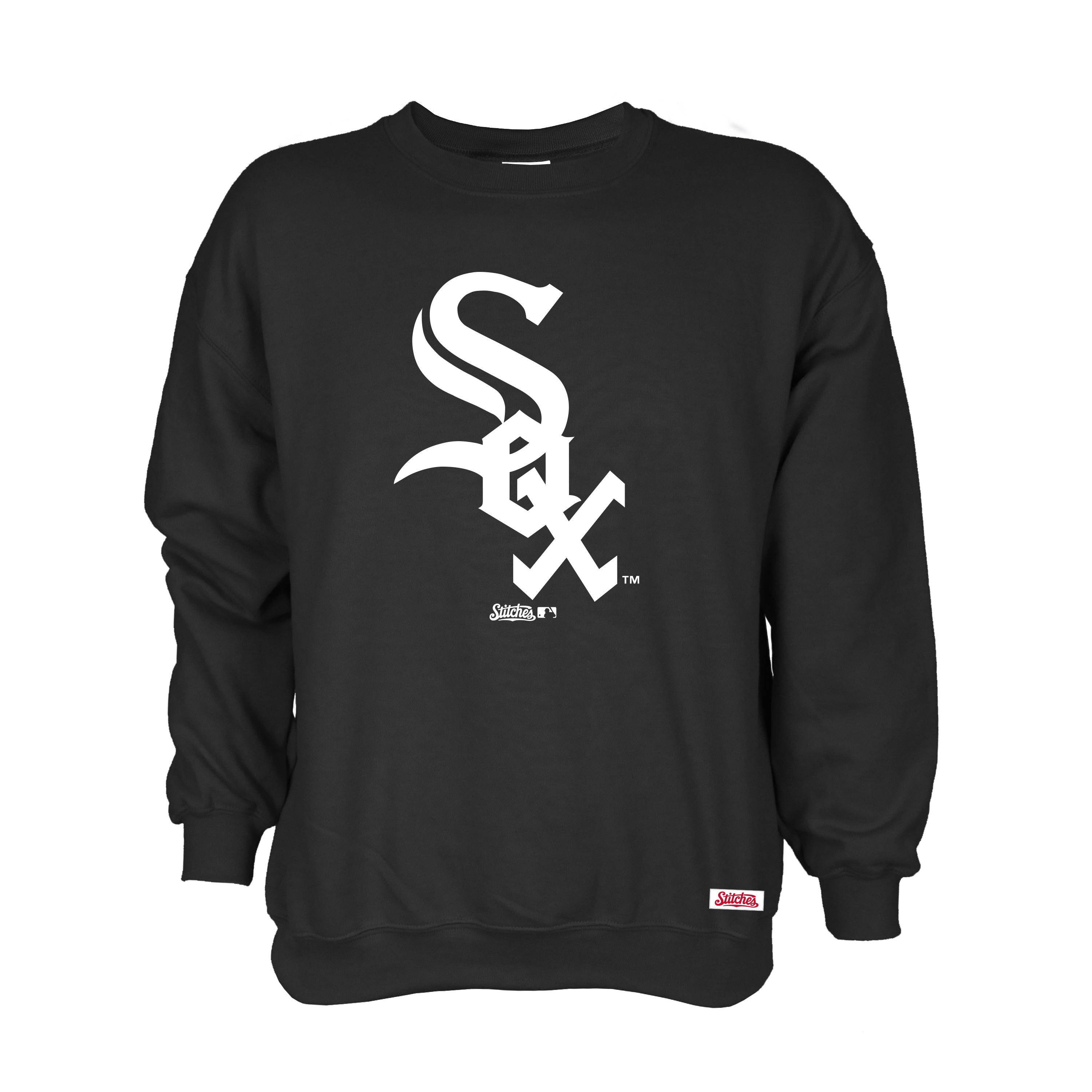 Youth White/Black Chicago White Sox V-Neck T-Shirt Size: Extra Large