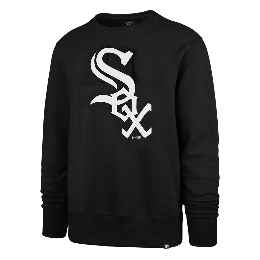 Chicago White Sox Script Logo Black Hoodie - Clark Street Sports