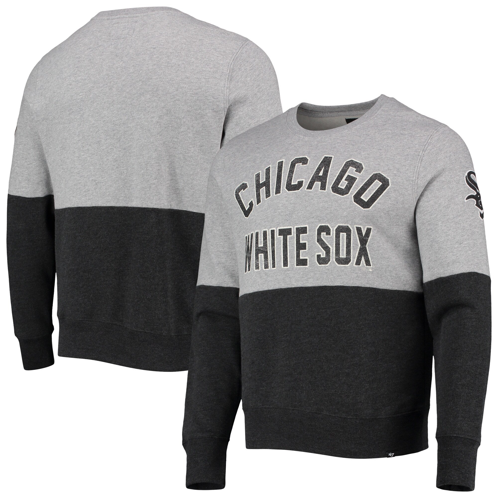 Vintage Chicago White Sox Sweatshirt White Sox Crewneck White 