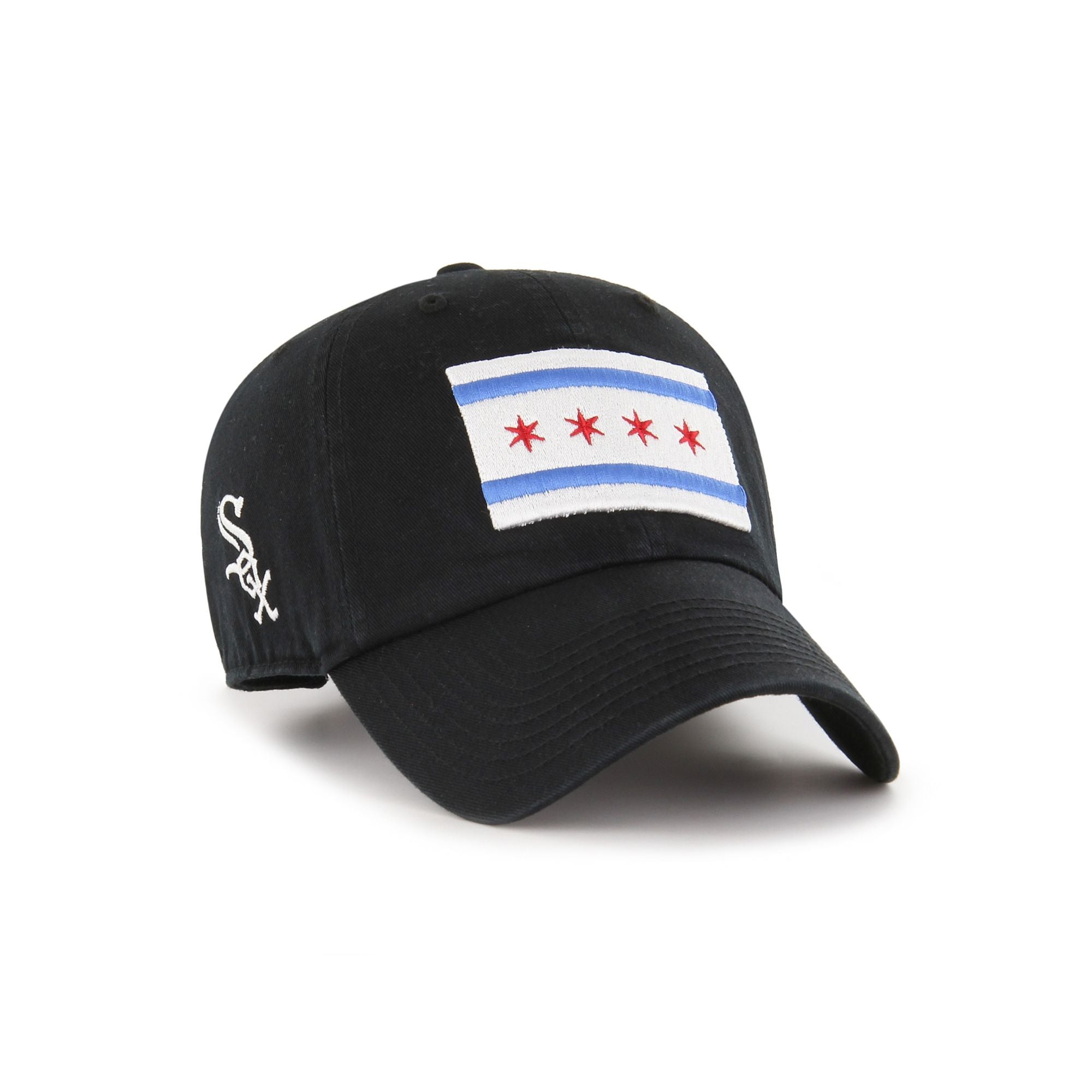 Men's Chicago White Sox '47 Black City Connect MVP Adjustable Hat