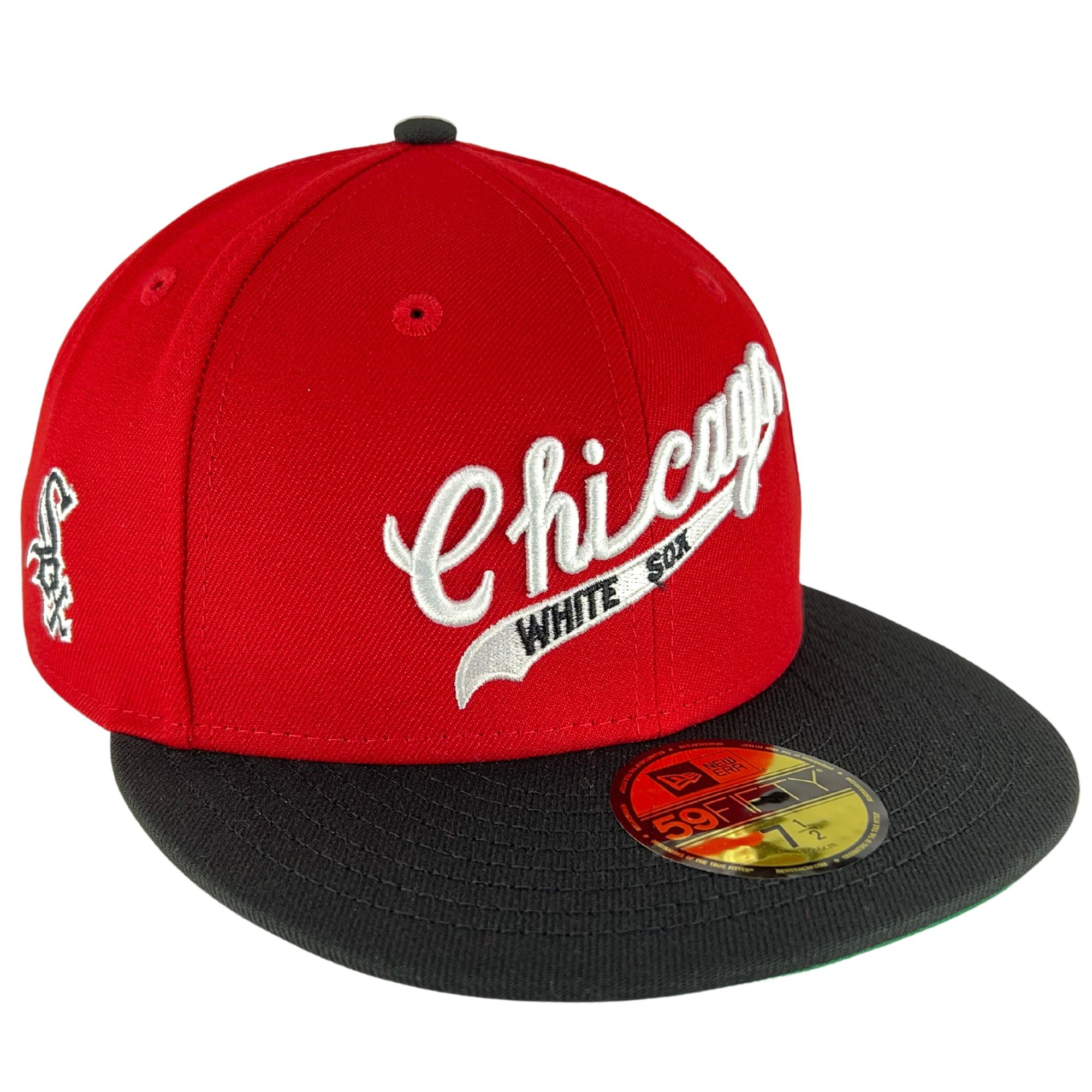 Chicago White Sox Corduroy Brim Script Logo 59Fifty Fitted Hat by MLB x New  Era