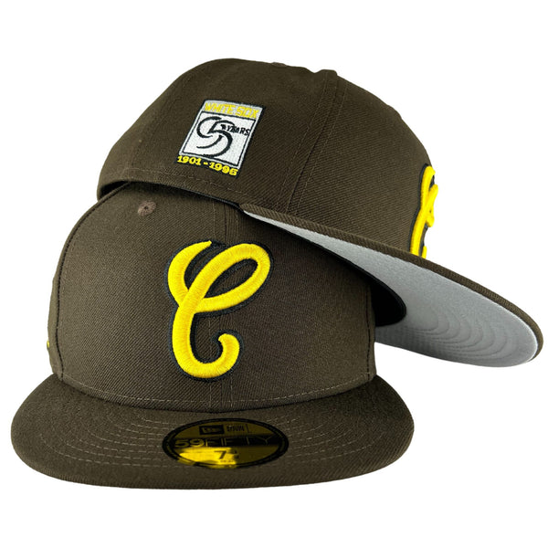 Chicago White Sox Toasted Peanut Graphite 75 Years New Era 59FIFTY