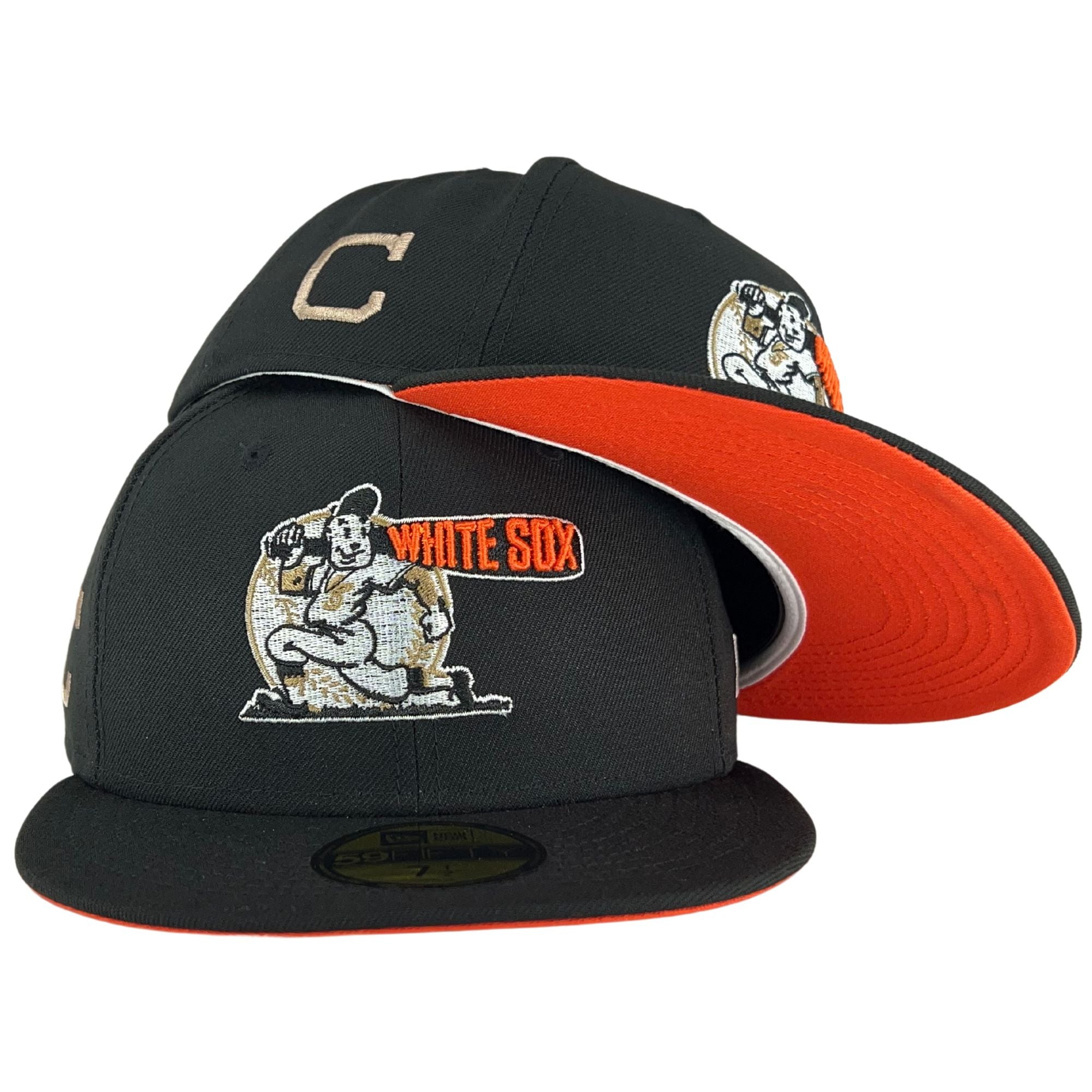 Chicago White Sox Black Grey 05' WS New Era 59FIFTY Fitted Hat - Clark  Street Sports