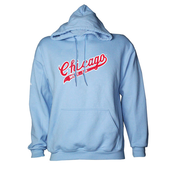 Chicago Cubs '47 Light Blue Trifecta Shortstop Pullover Men's Hoodie -  Clark Street Sports