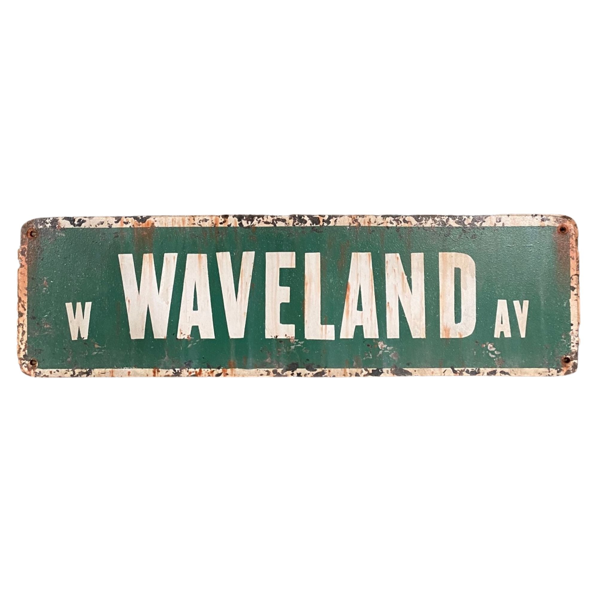 Wrigley Field Street Sign Sticker – Wrigleyville Sports