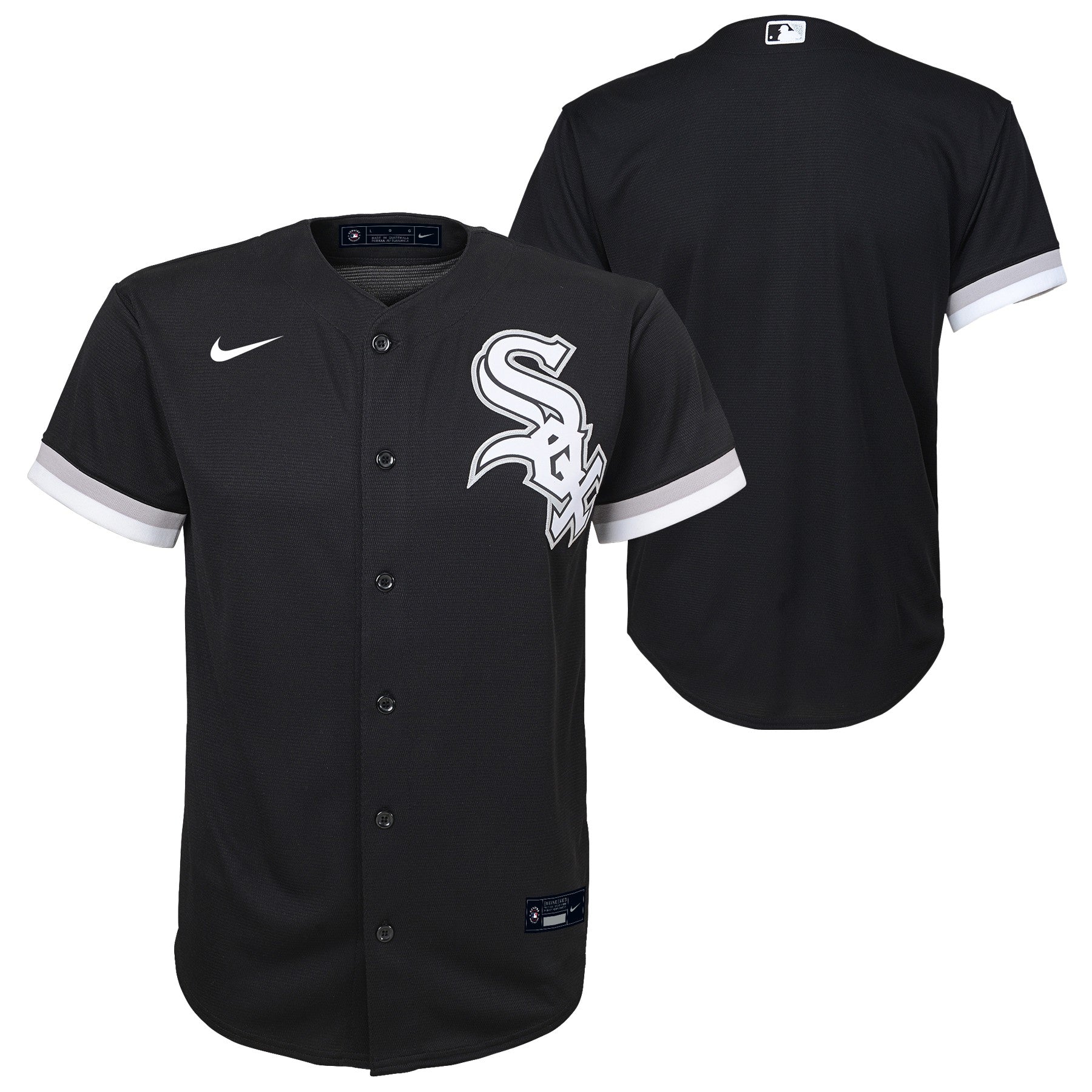 .com MLB Chicago White Sox Alternate Replica Jersey, Black