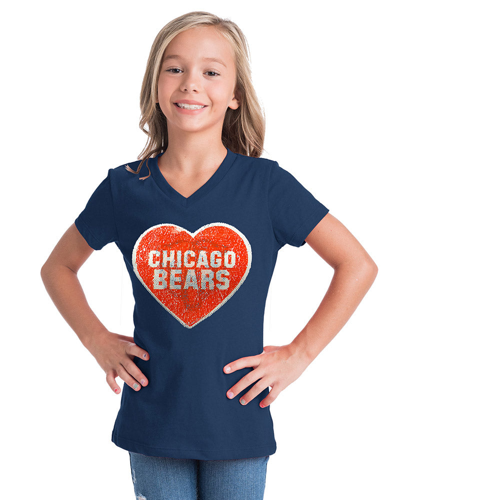 chicago bears sequin shirt