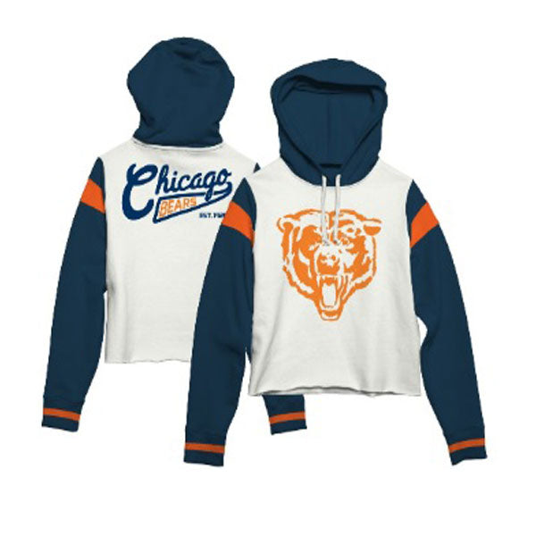 Chicago Bears Hoodie Sideline Logo Performance Pullover Sweatshirt Jacket  Coat