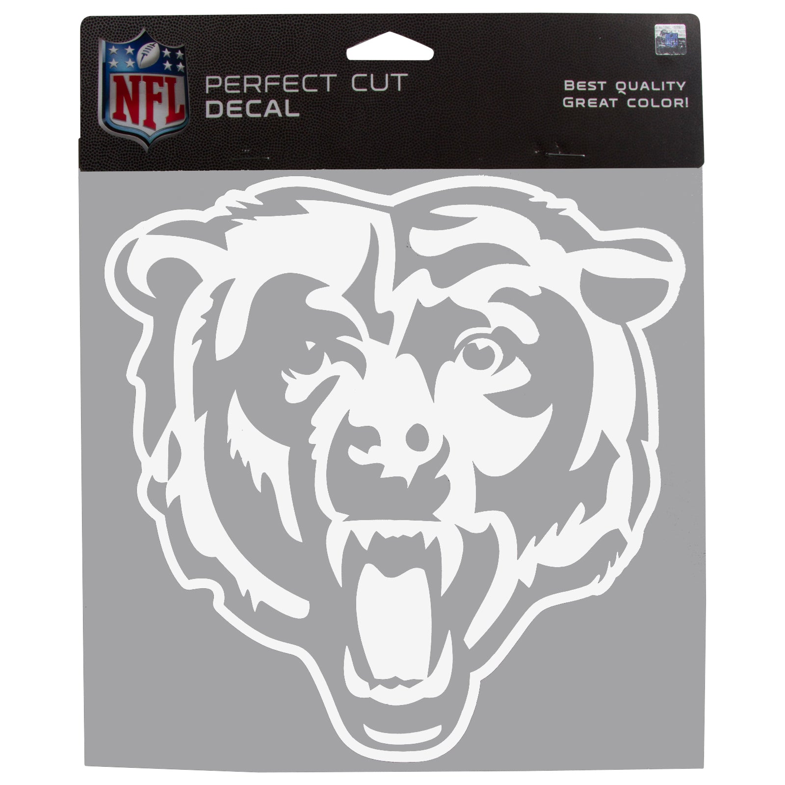 CHICAGO BEARS LOGO CAR DECAL VINYL STICKER WHITE 3 SIZES