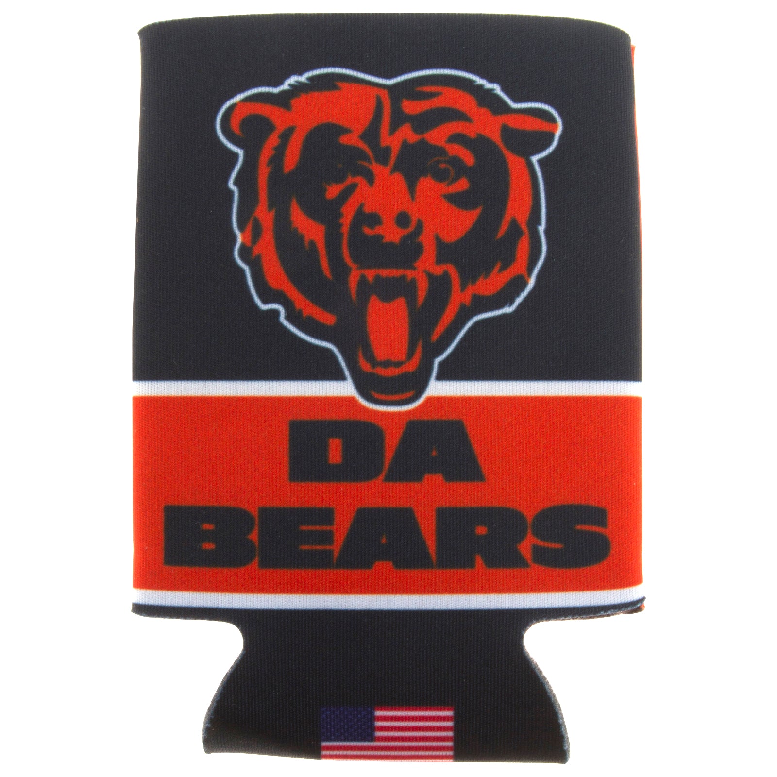 Chicago Bears Slogan Can Cooler