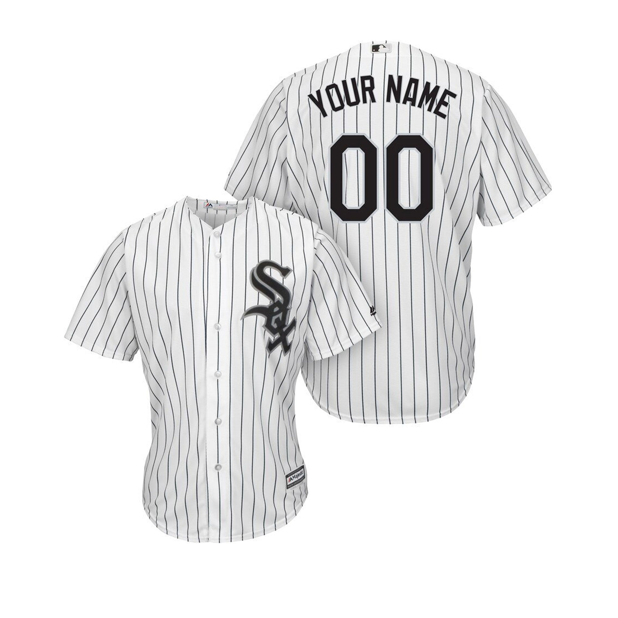 custom made white sox jersey