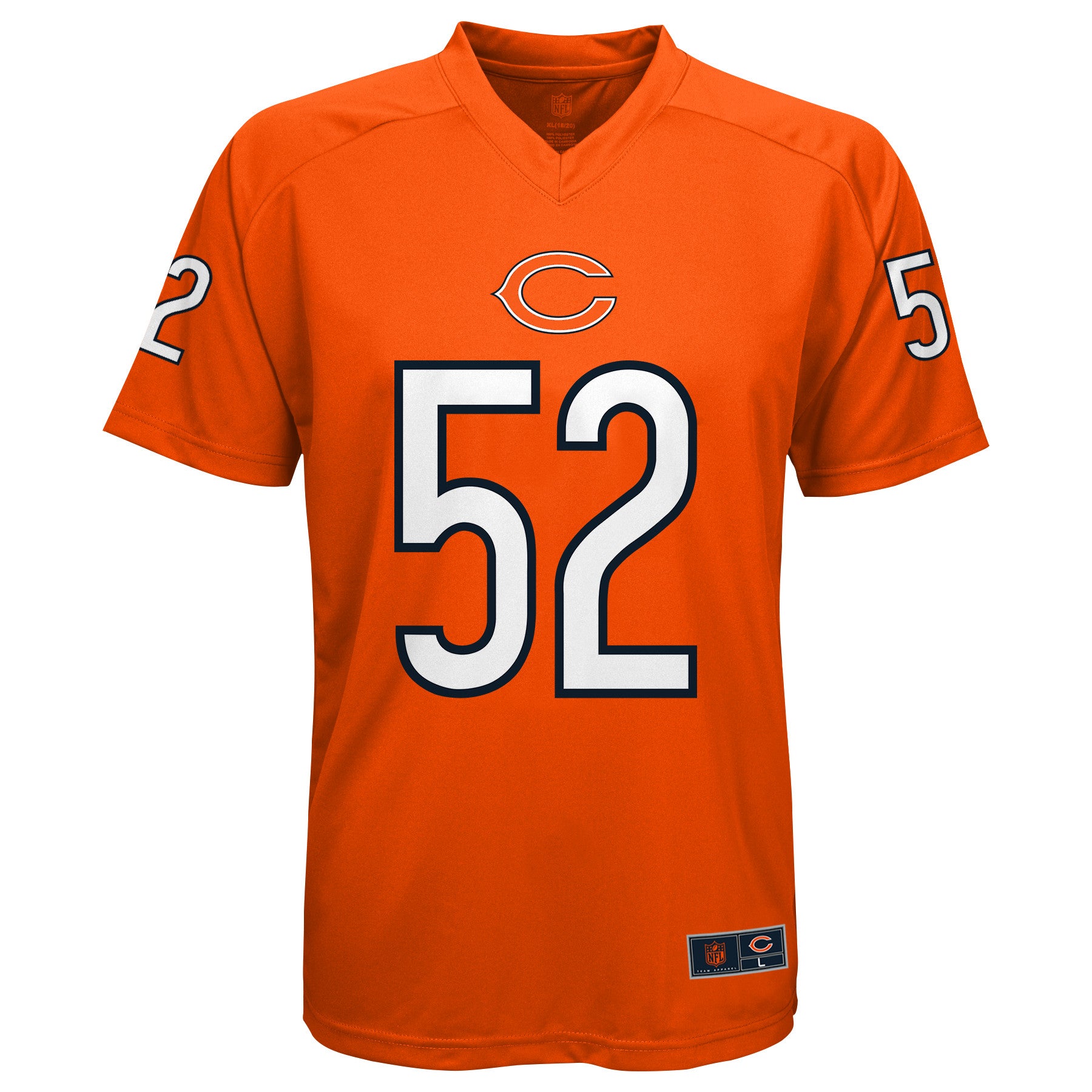 Khalil Mack Youth Orange Replica Jersey 