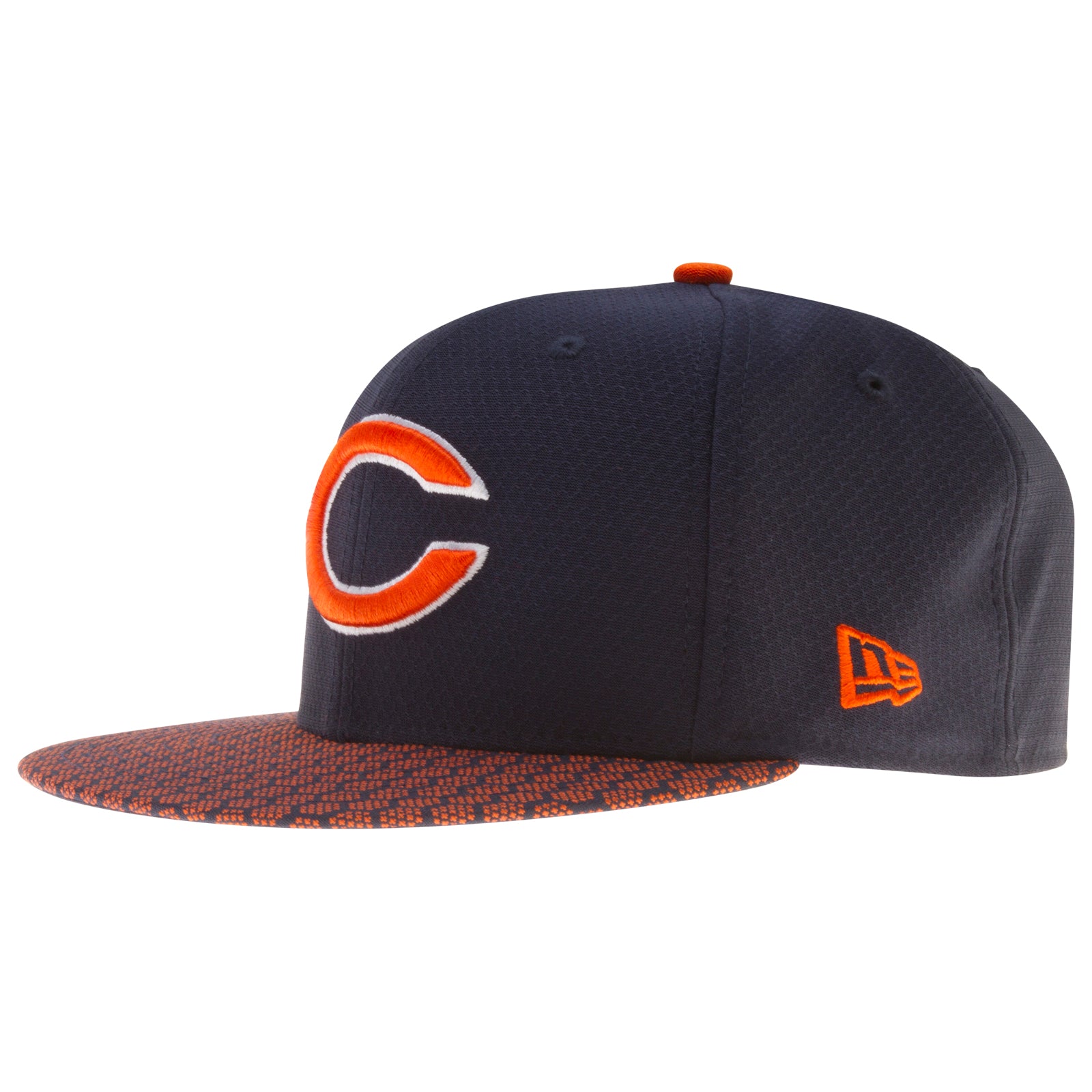 Men's New Era Black Chicago Bears Black on Black Low Profile 59FIFTY II  Fitted Hat