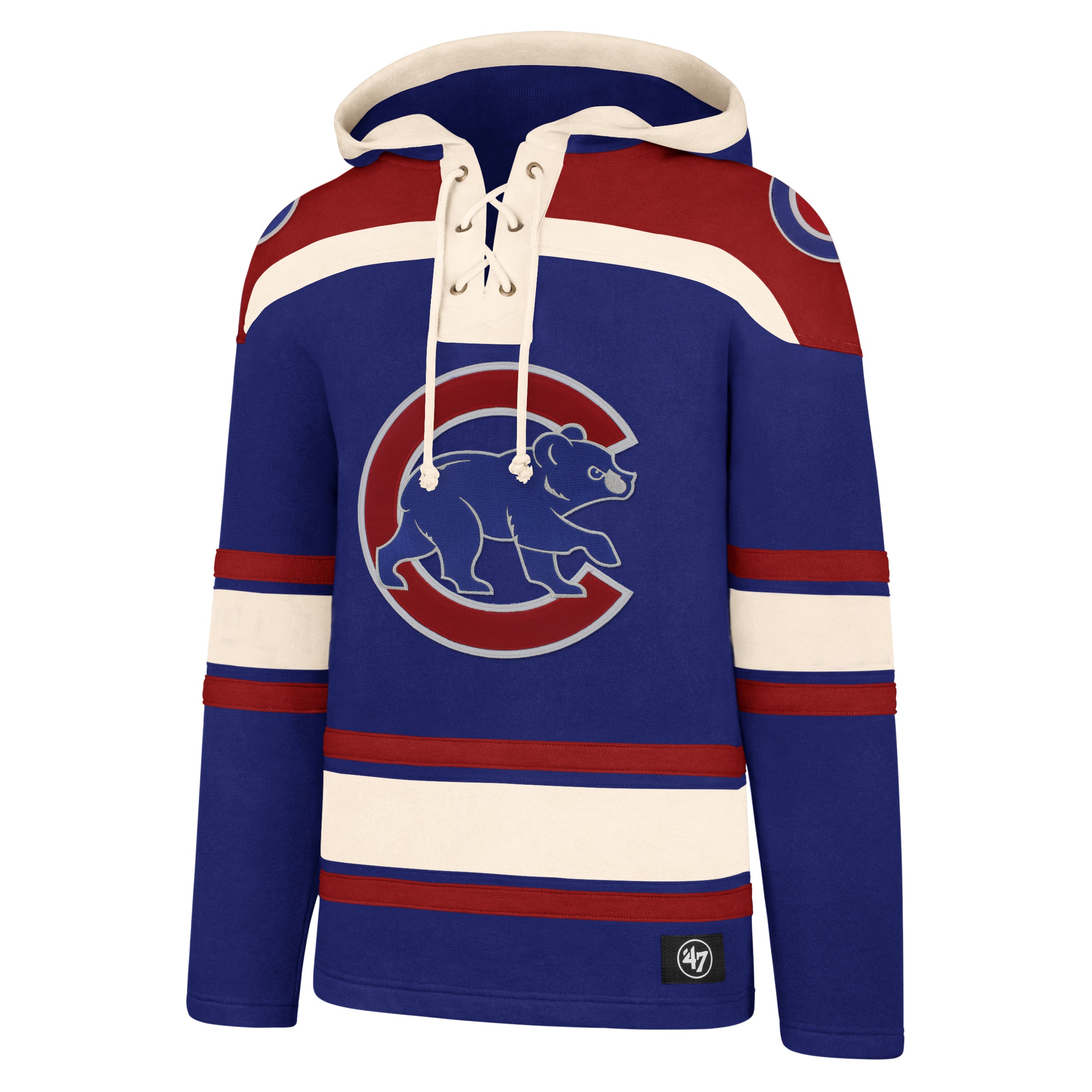 Chicago Cubs Superior Lacer Hoodie by '47