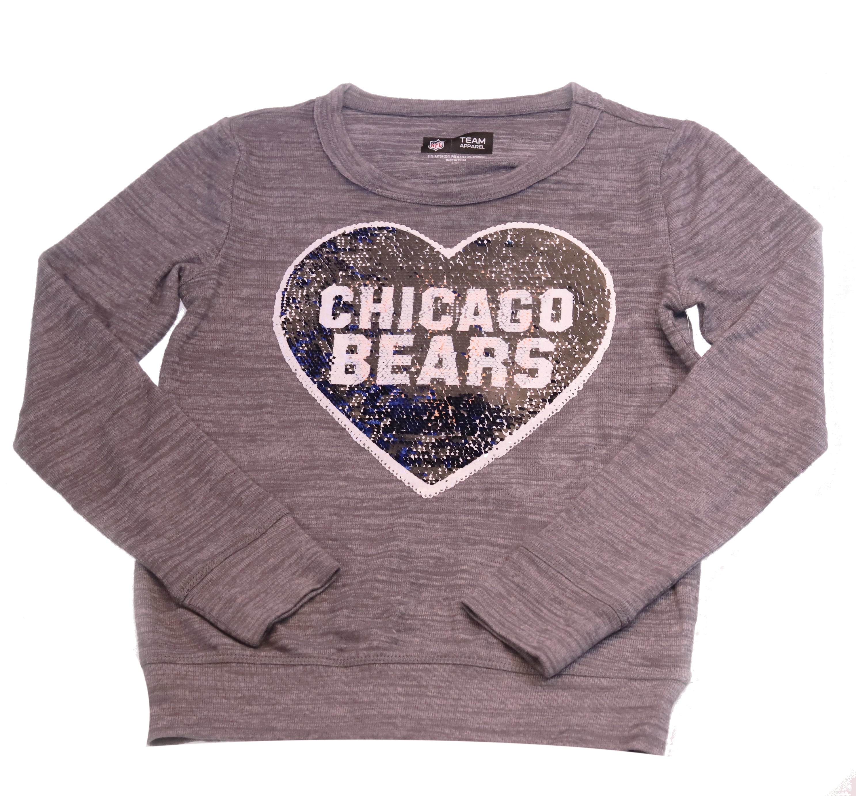 Chicago Bears Graphic Crew Sweatshirt