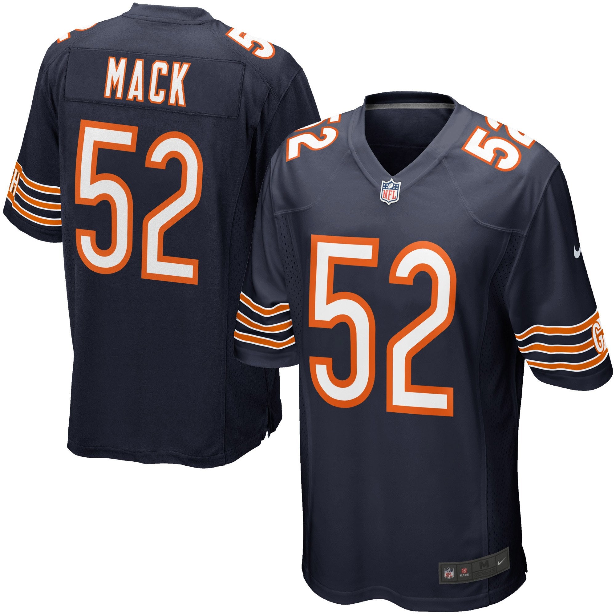 khalil mack monsters of the midway jersey