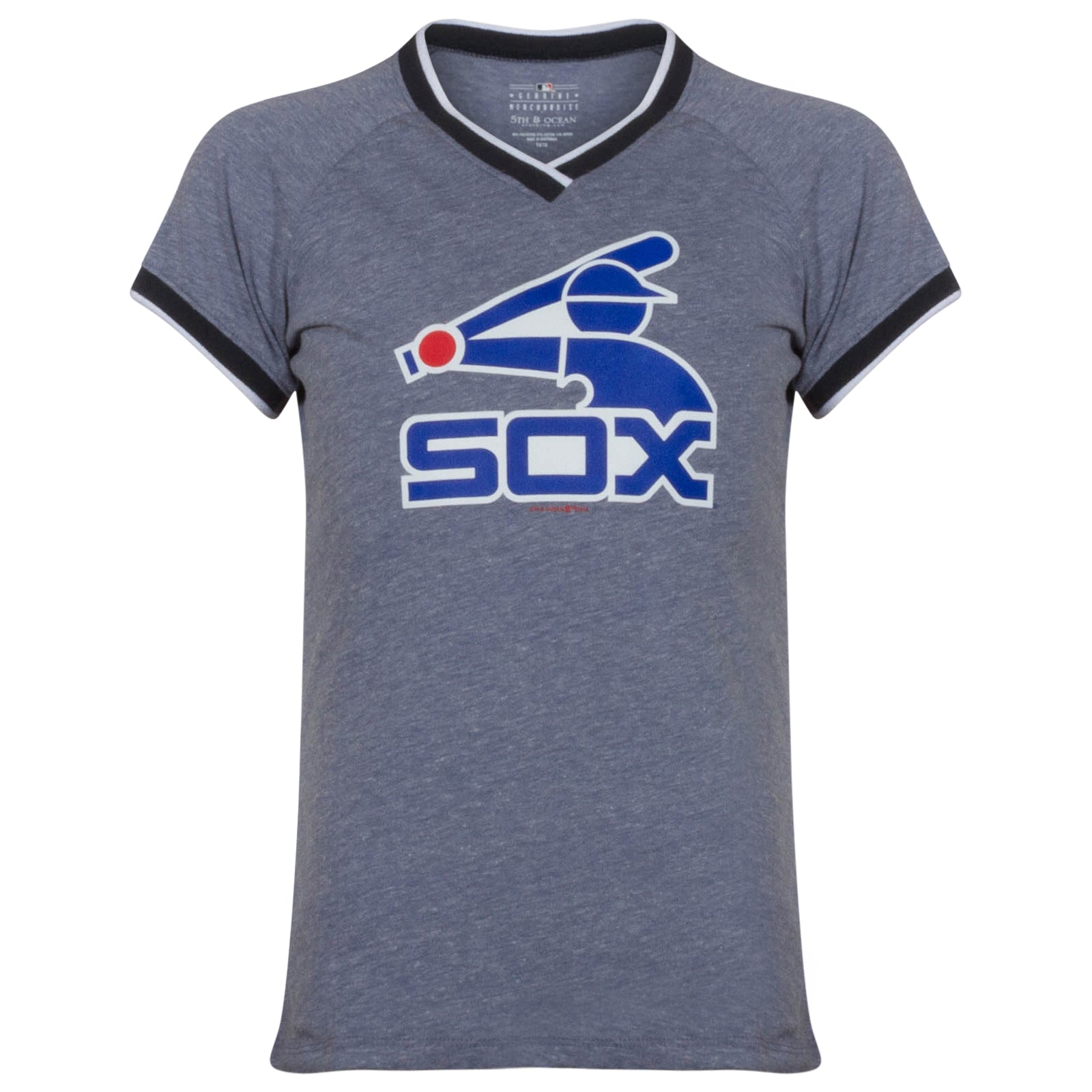 Chicago White Sox Batterman Sublimated V-Neck Jersey Tee - Clark Street  Sports