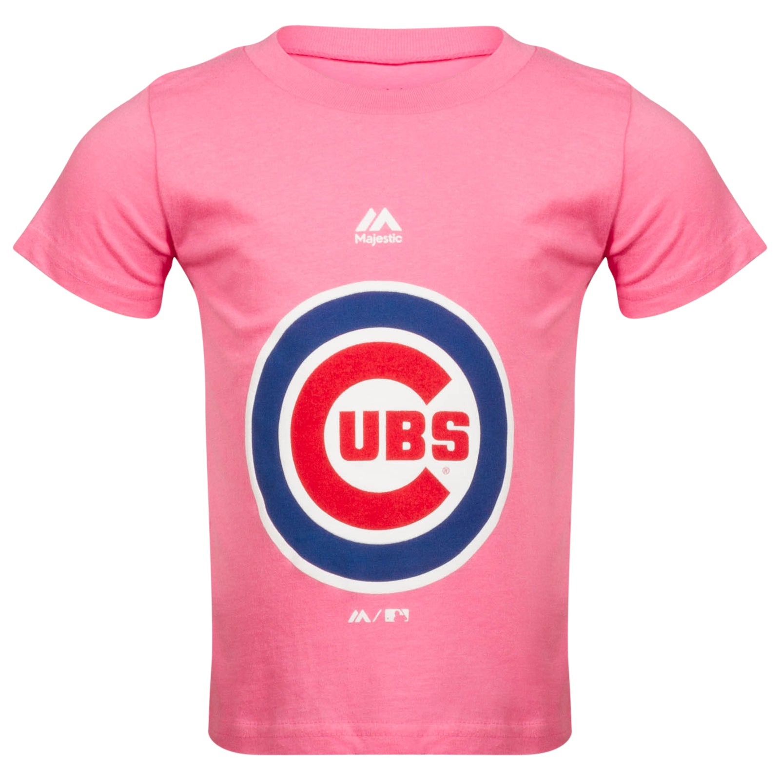 Majestic Girls' Chicago Cubs Jersey in Pink