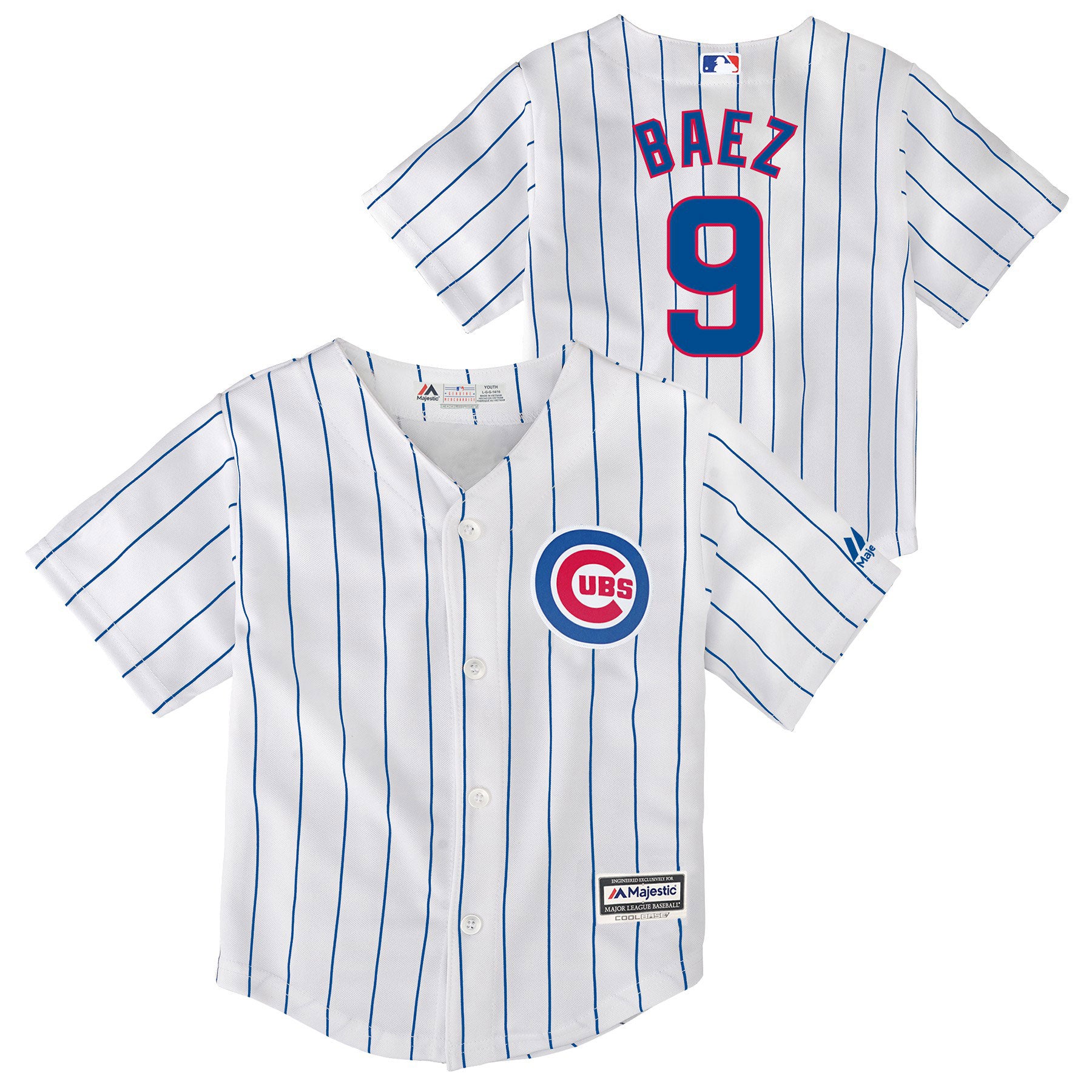 chicago cubs pinstripe jersey