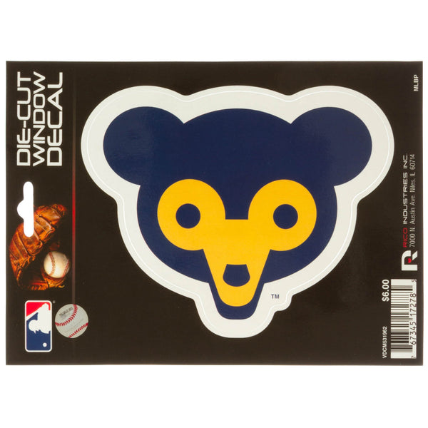 Chicago Cubs W Flag 4 x 4 Die-Cut Decal – Wrigleyville Sports