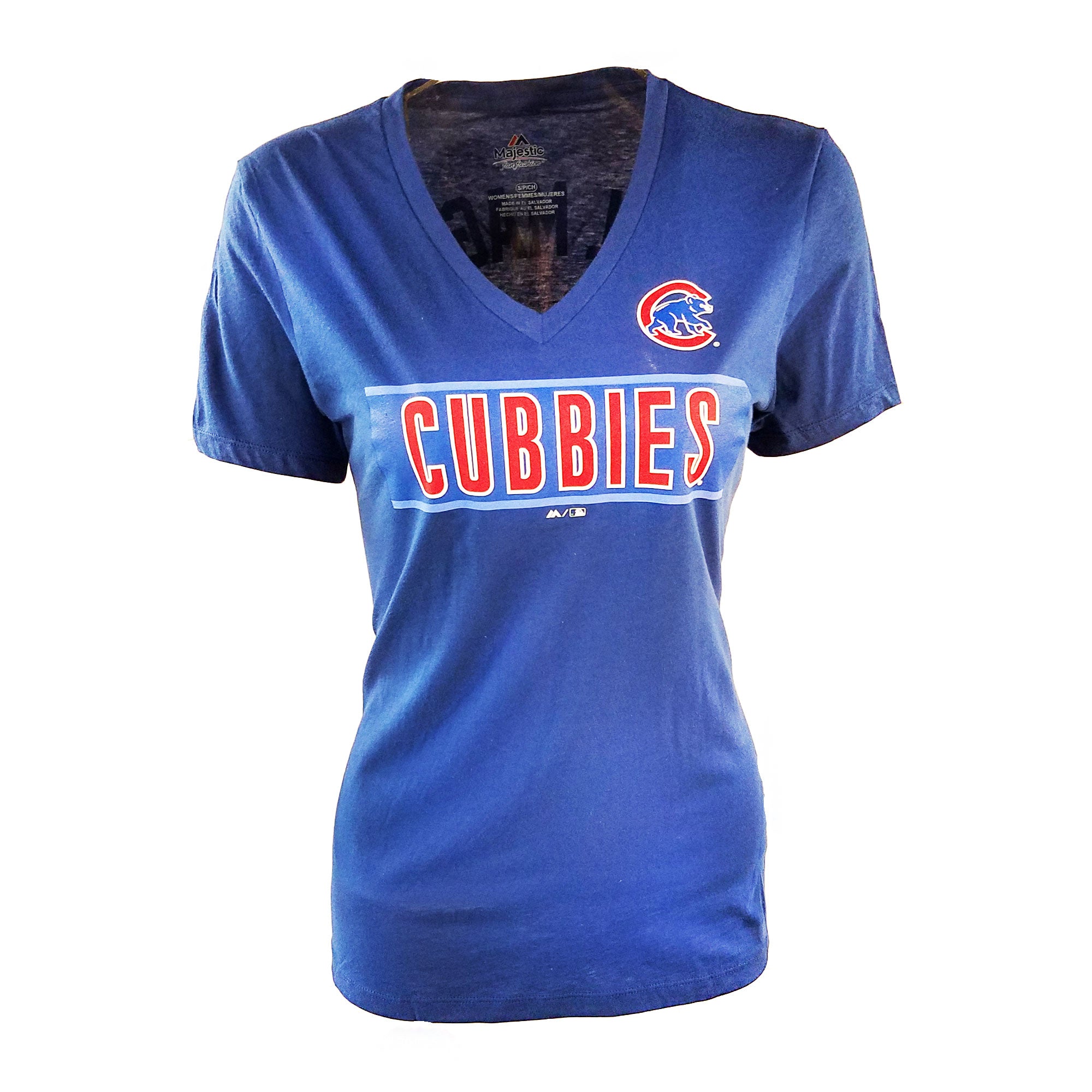 chicago cubs women's button up jersey