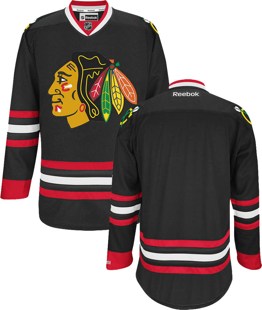 chicago blackhawks black alternate jersey
