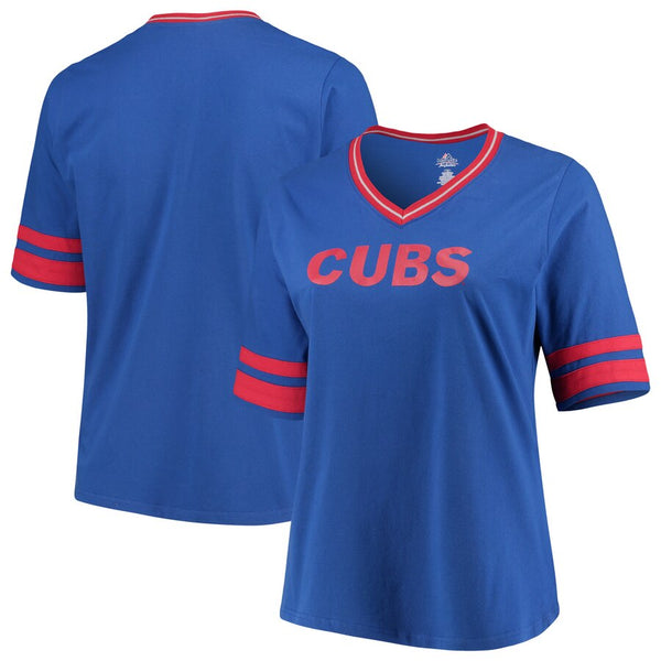 chicago cubs women's button up jersey