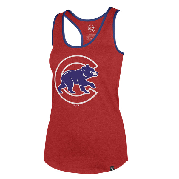 Lids Chicago Cubs Soft as a Grape Women's Tri-Blend Tank Top - Royal