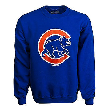 Chicago Cubs City Connect Distressed Crew Sweatshirt