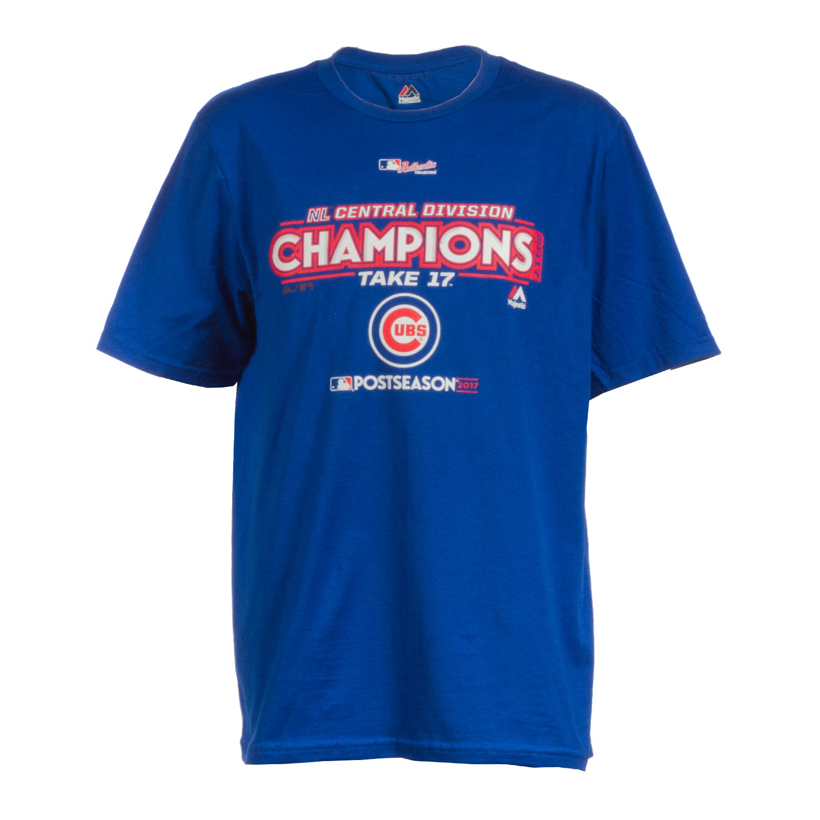 Chicago Cubs 2016 World Series Champions Official Locker Room T-Shirt