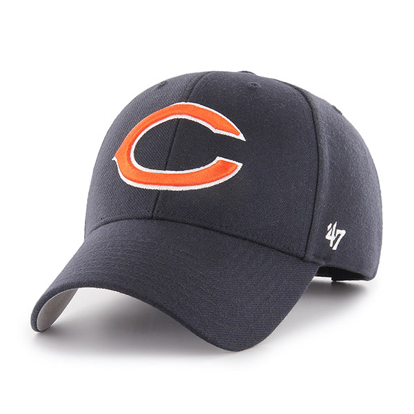 Chicago Bears Navy C MVP Velcro Hat