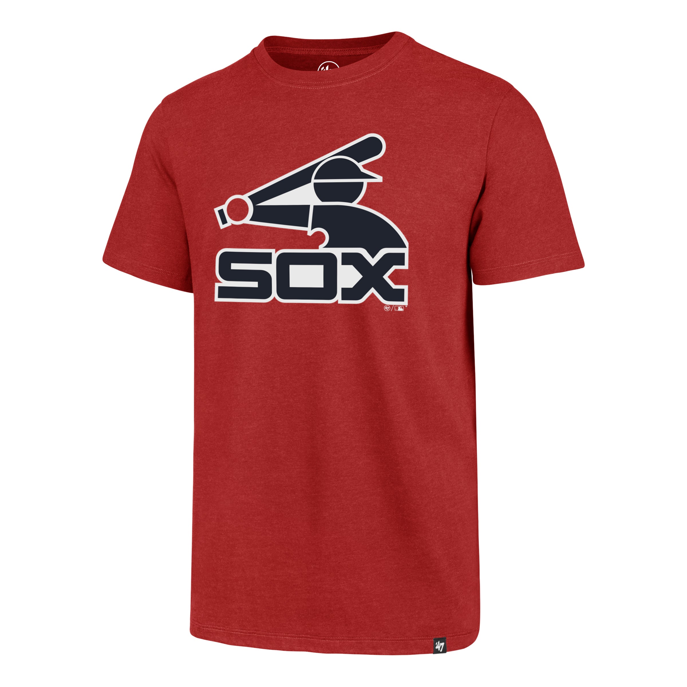 47 Brand Chicago White Sox Fall Red Batterman T-Shirt - Clark
