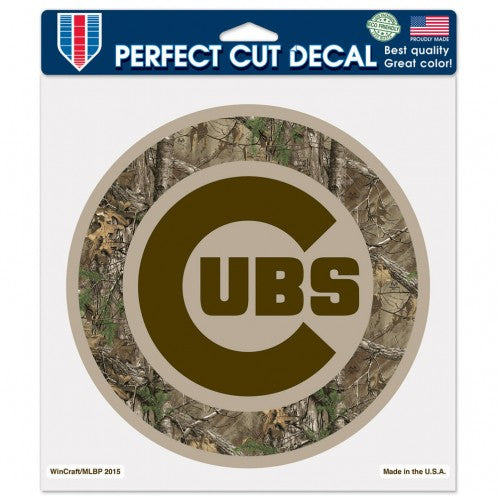 Chicago Cubs Retro Logo Static Cling Decal for Window Free Shipping NE –  Hub City Sports