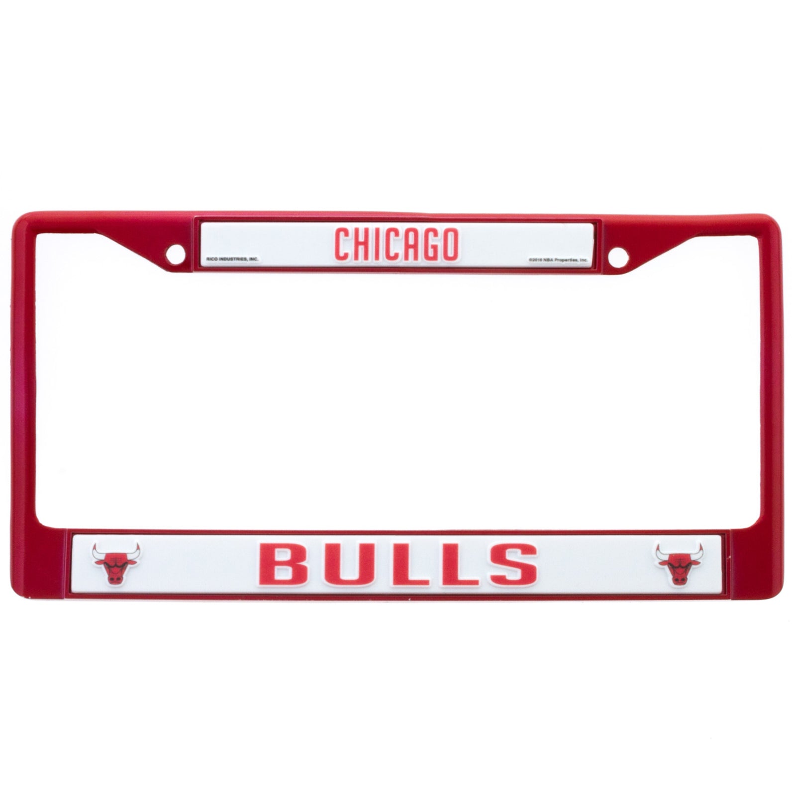 Chicago Bulls Nike License Plate T-Shirt - White - Mens