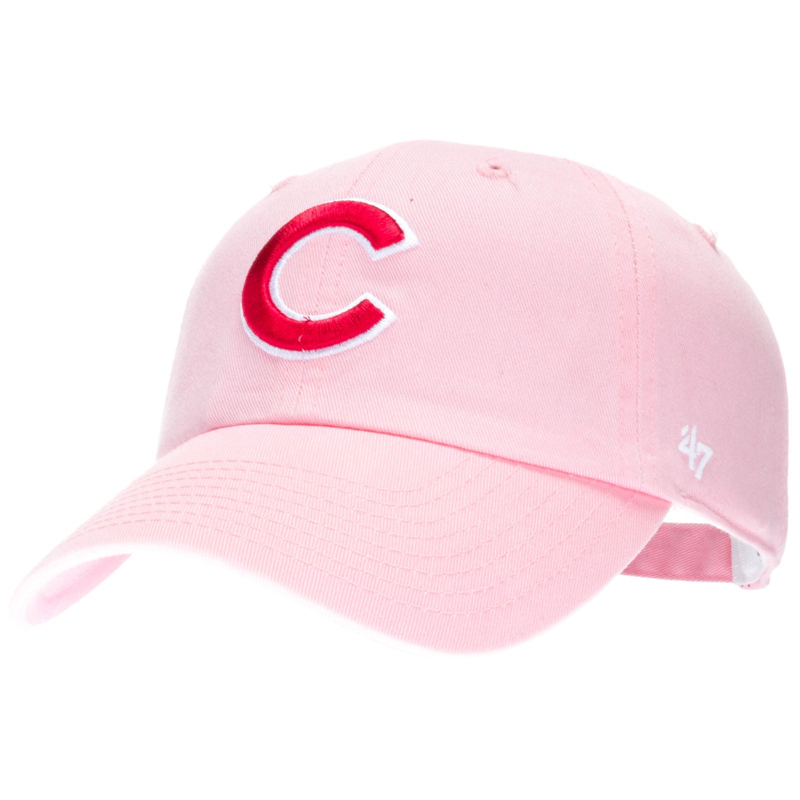 47 Brand Women's Chicago Bulls Petal Pink CLEAN UP Cap - Macy's