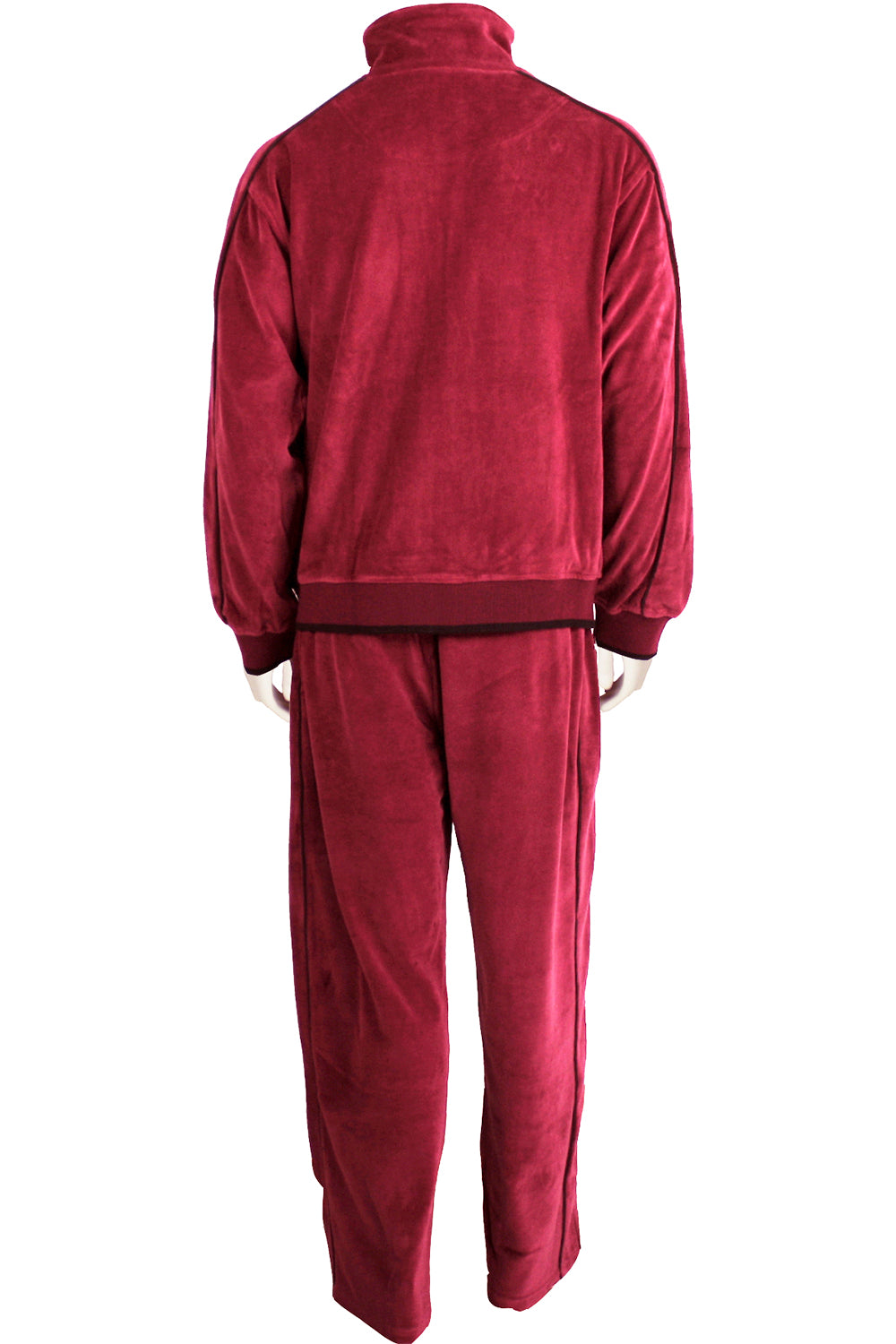 burgundy velvet adidas tracksuit