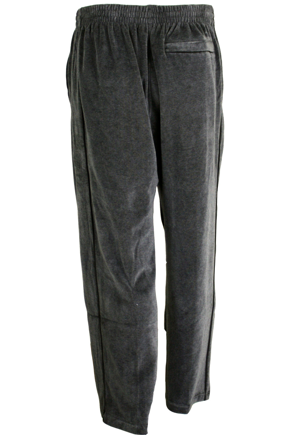 Mens Charcoal Gray Velour Pants | Sweatpants | Sweatsedo