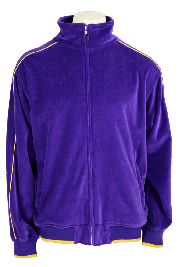 Purple Velour Jacket | Track Jacket | Sweatsedo