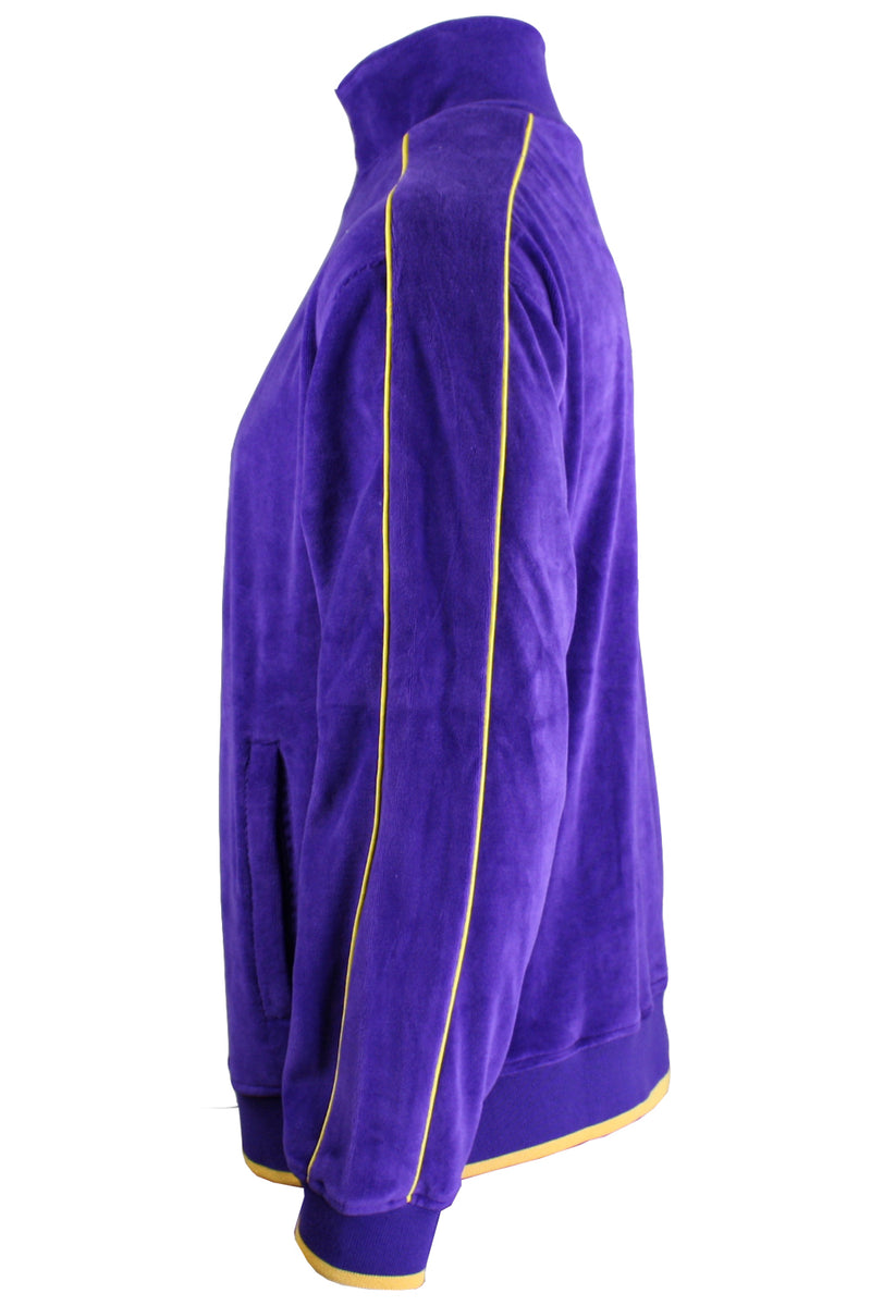 Purple Velour Jacket | Track Jacket | Sweatsedo