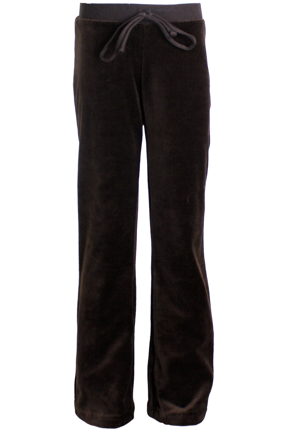 Youth Brown Velour Pants | Sweatpants | Sweatsedo