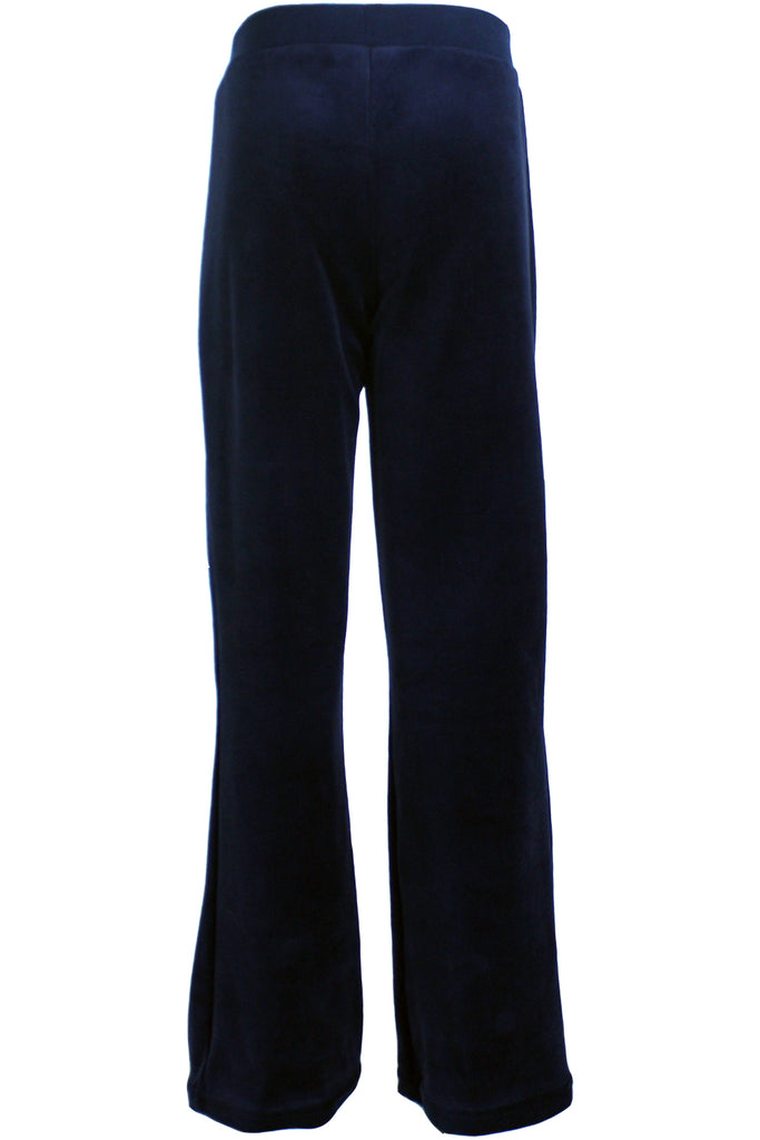 Youth Navy Blue Velour Pants | Sweatpants | Sweatsedo