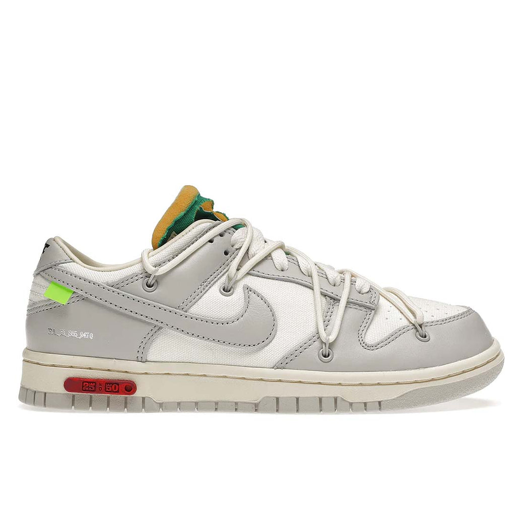 nike dunk low off white lot 25