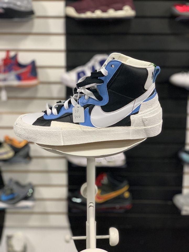 nike sacai blazer mid blue