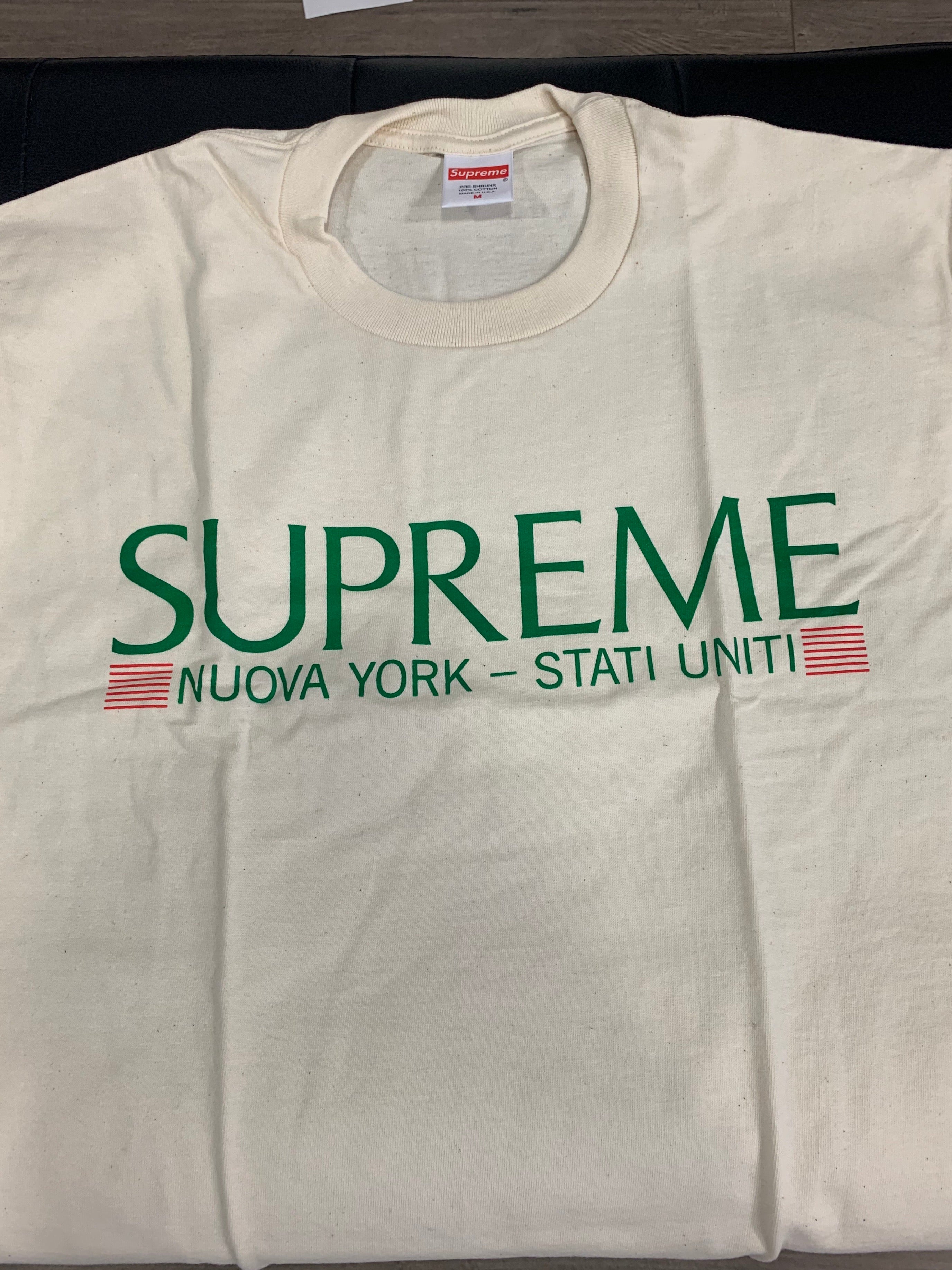 supreme nueva york tee