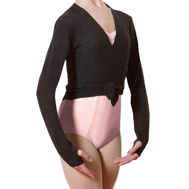 wrap sweater ballet