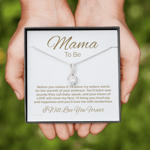Mama to Be Gift for New Mom-Gift for New Mother-Gift First Mothers Day-Gifts Mothers Day Jewelry-Mother Necklace Gifts-Congrats Pregnancy